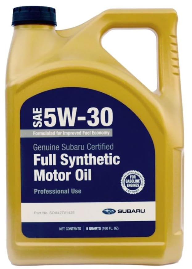 Synthetic 5W-30 Motor Oil 5 Quart Bottle M82207