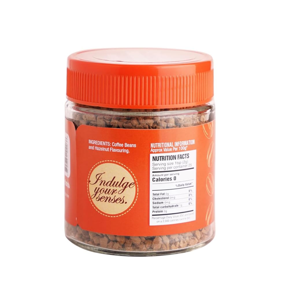 Hazelnut Freeze Dried Instant Coffee 1.76 oz B9704