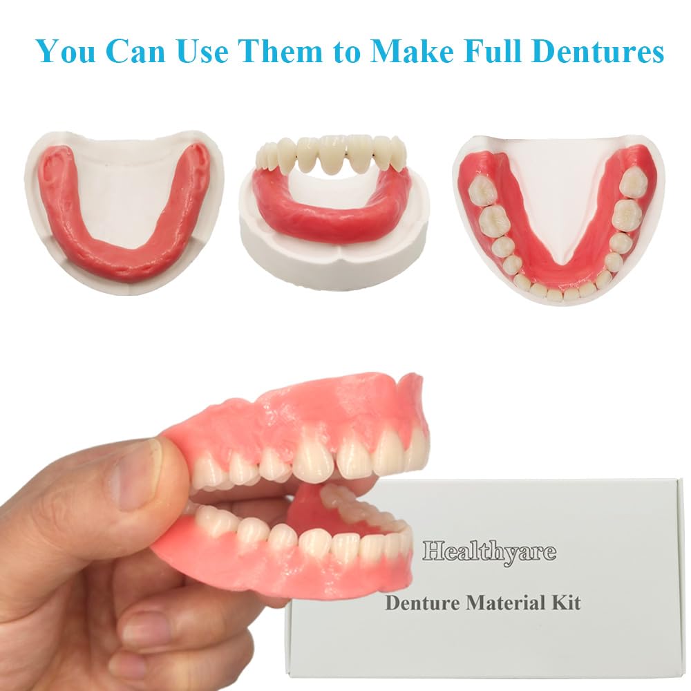 Denture Material Kit for Repair Missing Teeth A907