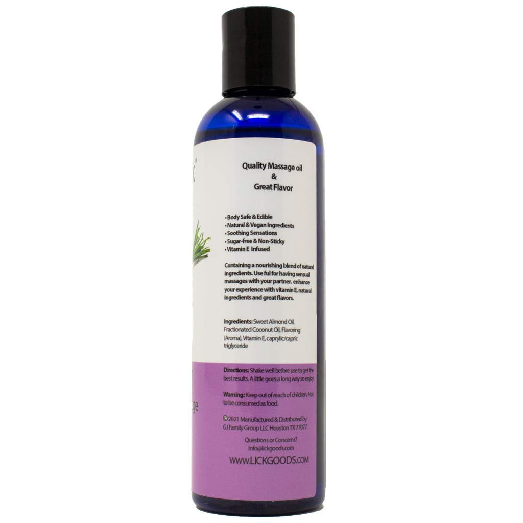 Lavender Massage Oil with Sweet Almond Oil & Vitamin E, 4 oz Z88088