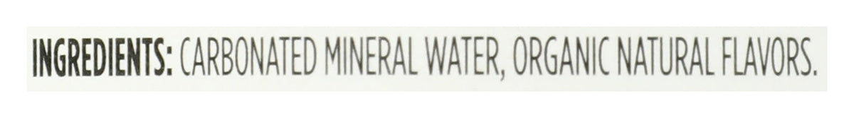 Organic Italian Sparkling Mineral Water R6632