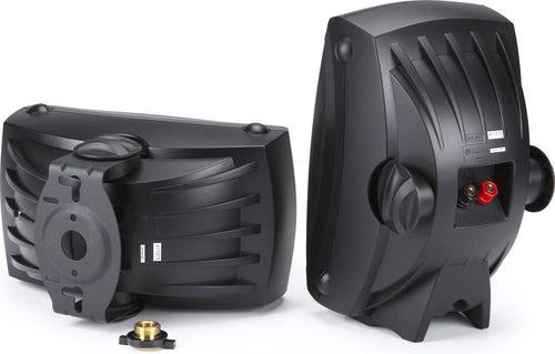 2-Way Indoor/Outdoor Speakers Pair Black T642