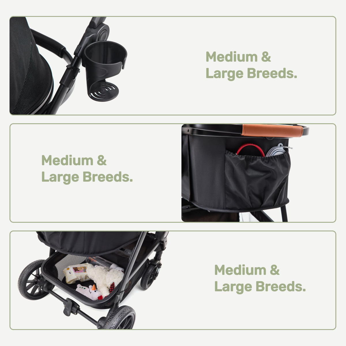 3-in-1 Dog Stroller I196