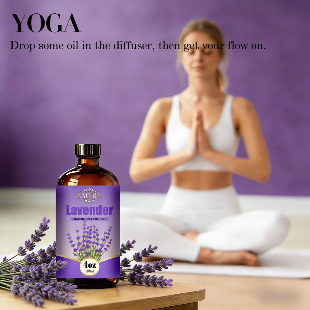 Lavender&Rose Essential Oil 4 Fl Oz+0.33 Fl Oz E76694