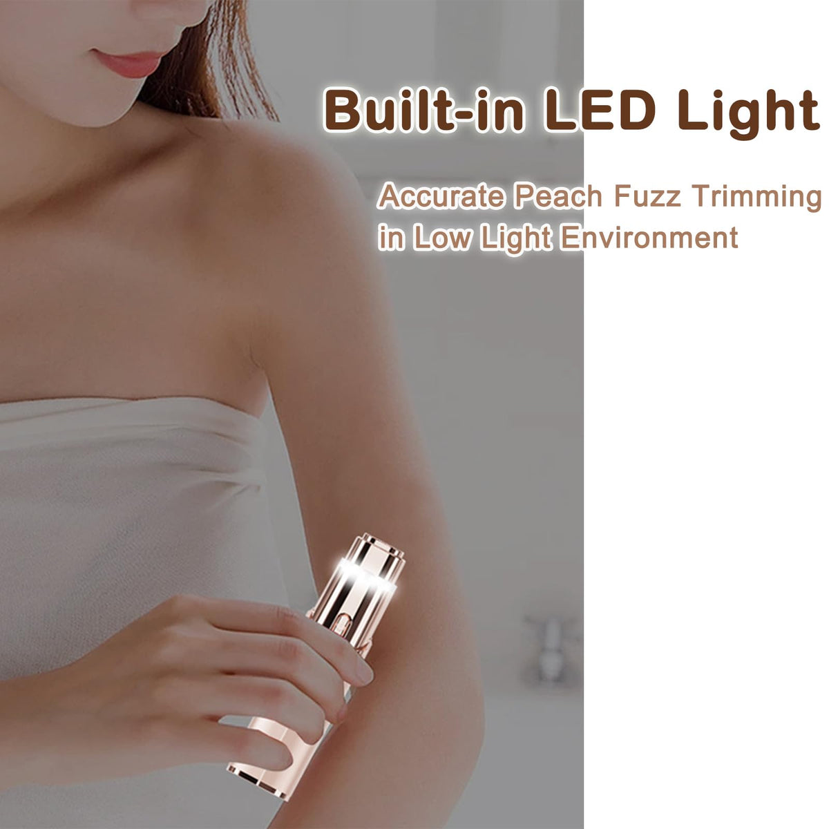 Womens Painless Electric Facial Hair Remover N762