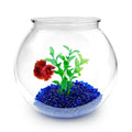 Mini Plastic Aquarium Starter Kit, 0.8 Gallon Fish Tank V718880