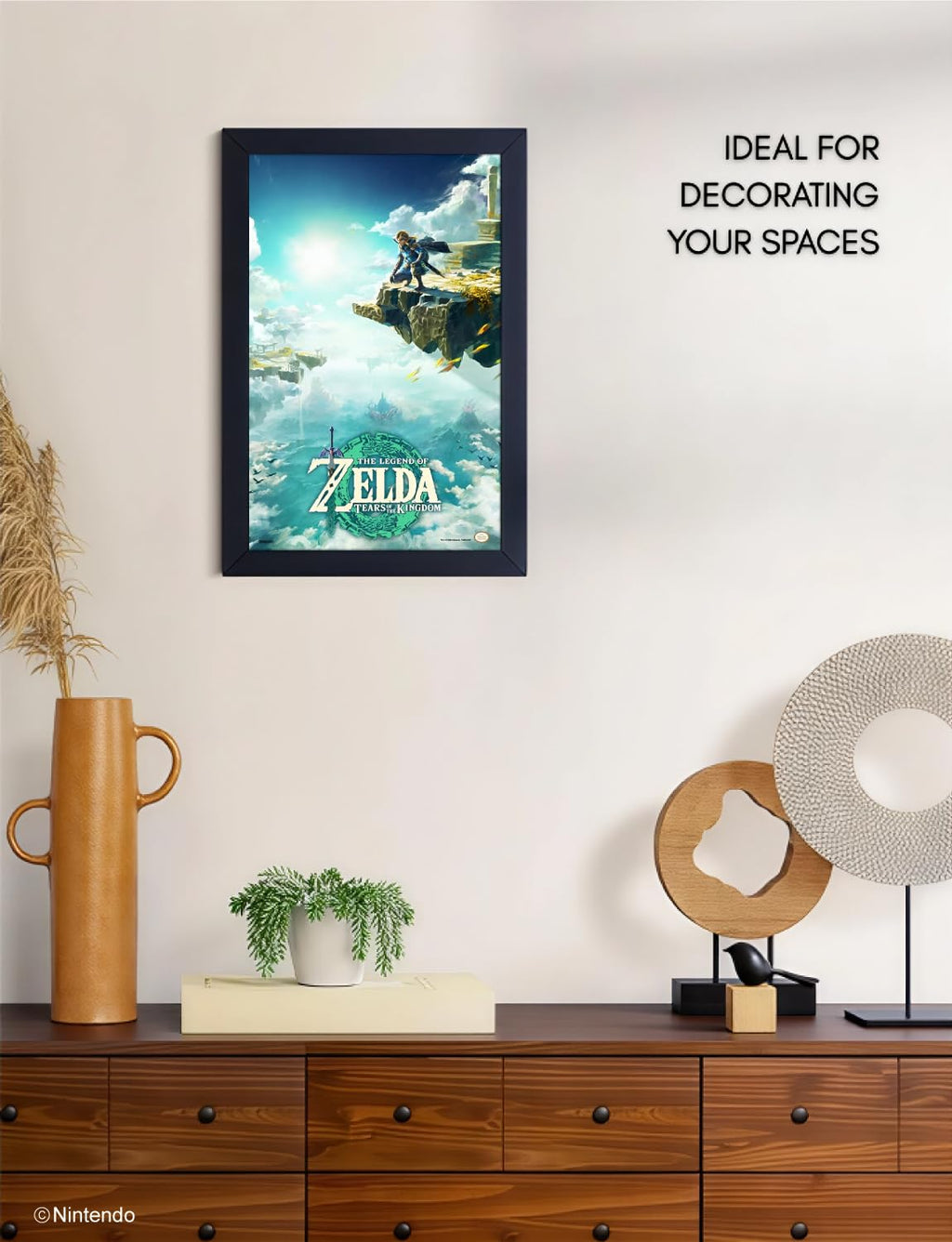 Zelda Poster 11 x 17 Frame Poster Wall Art C478