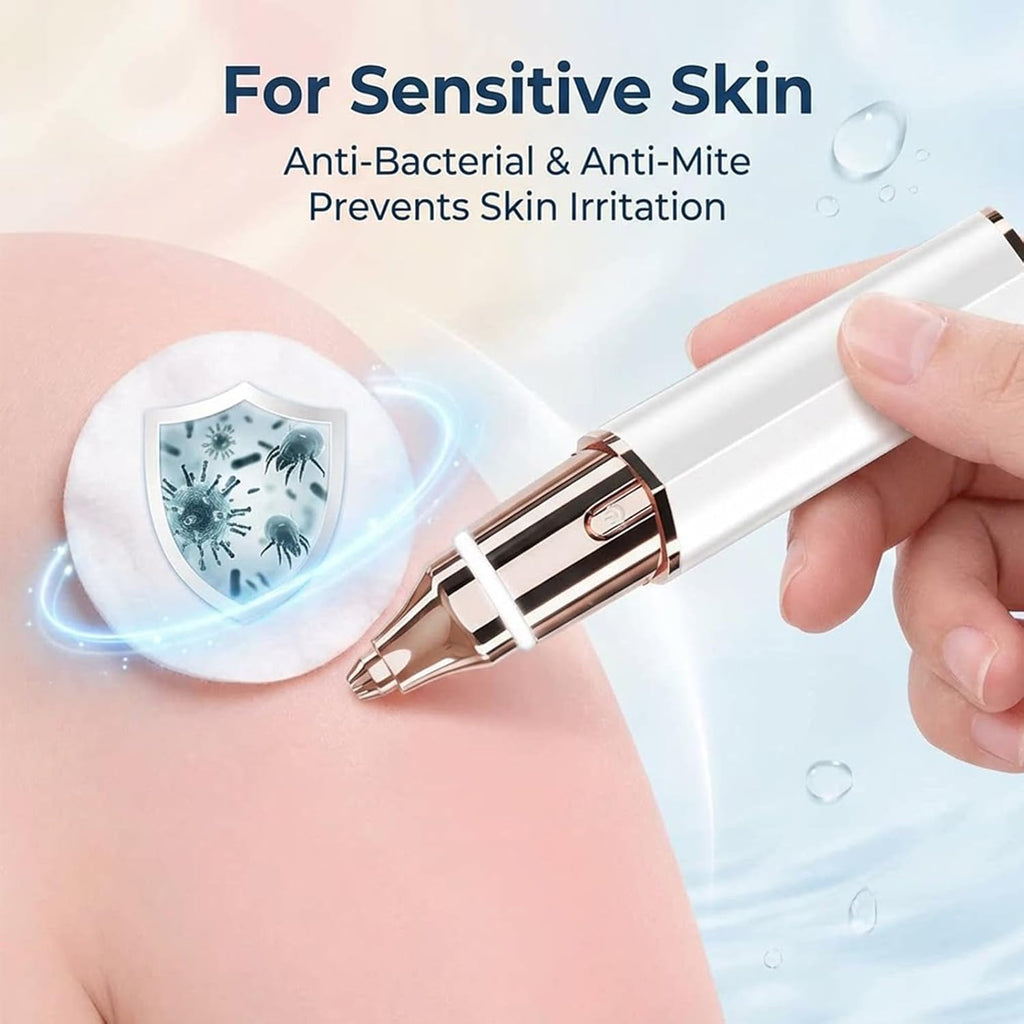 Rechargeable 2-in-1 Facial Hair Remover and Eyebrow Trimmer P715