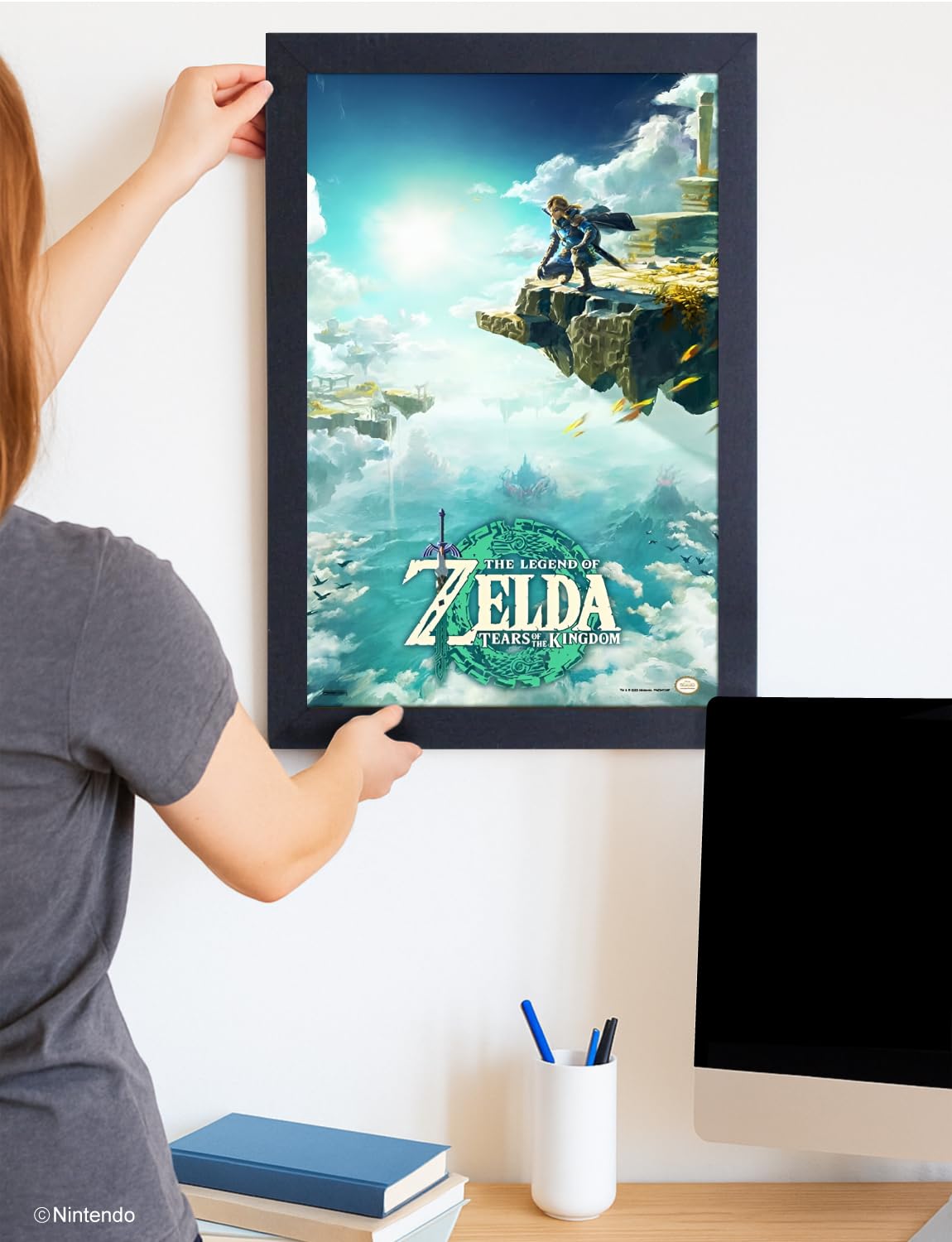 Zelda Poster 11 x 17 Frame Poster Wall Art C478