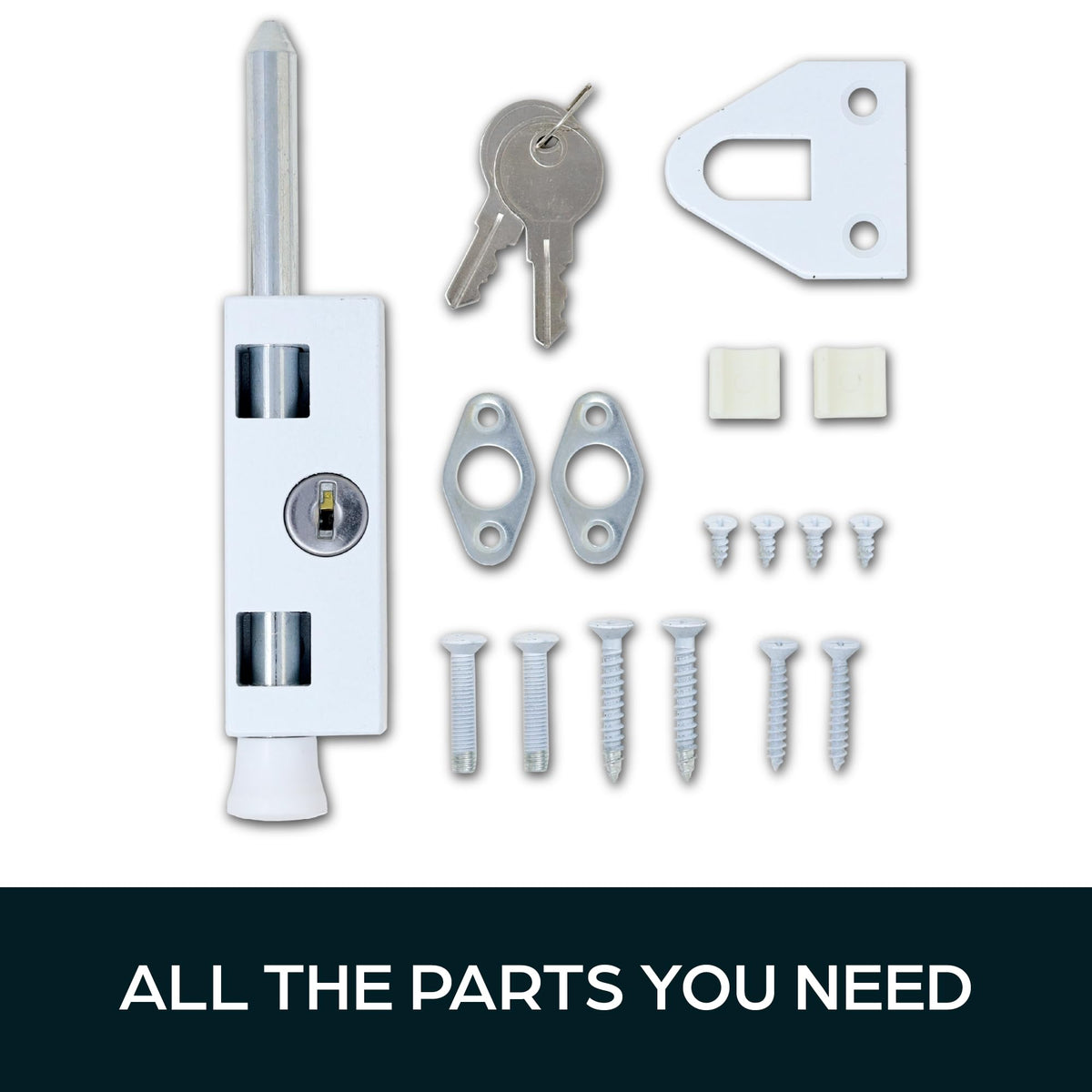Sliding Patio Door Lock with 2 Keys J45161