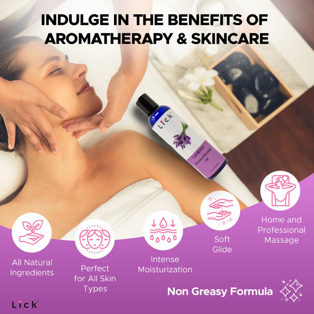 Lavender Massage Oil with Sweet Almond Oil & Vitamin E, 4 oz Z88088