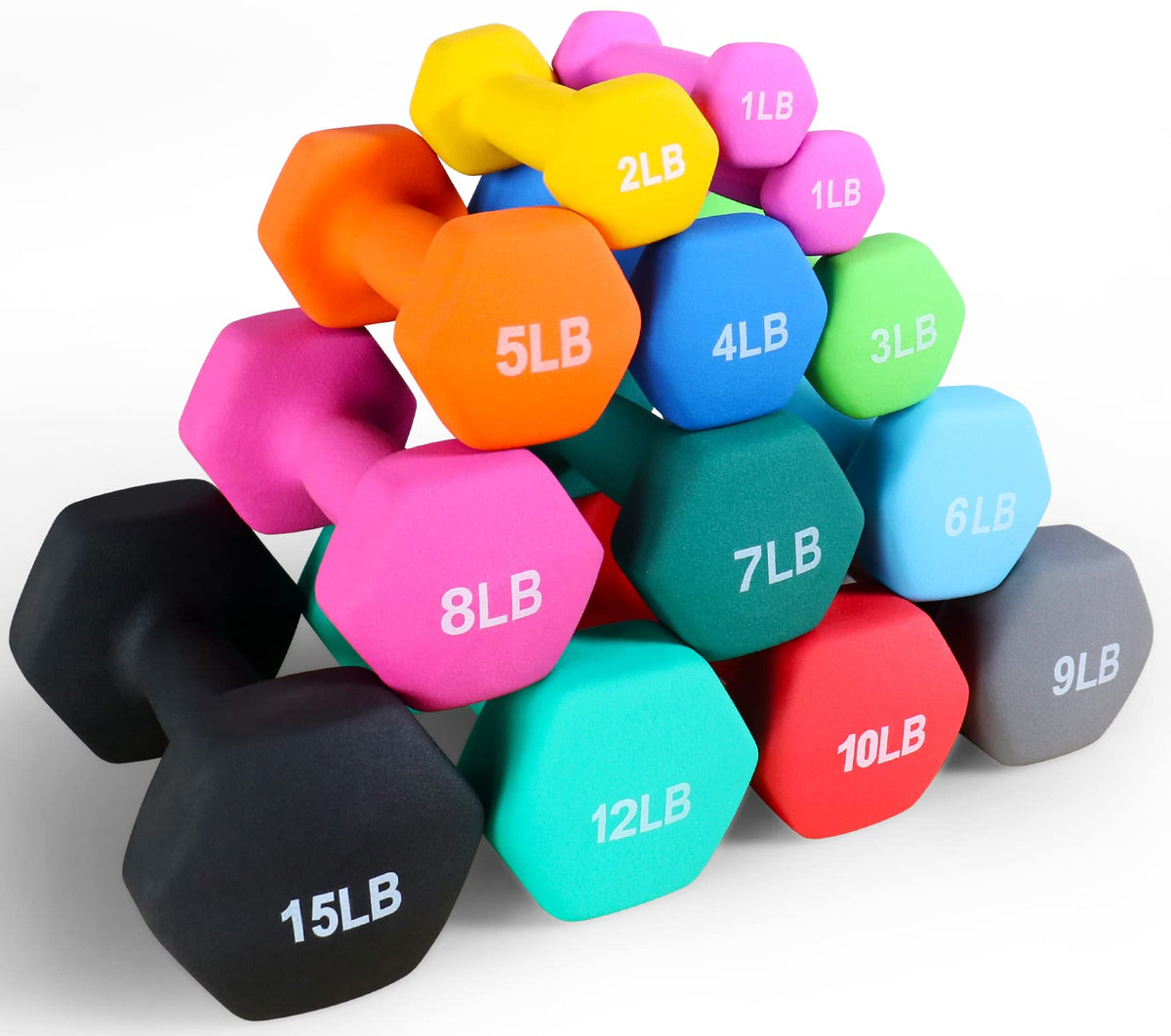 Neoprene Dumbbell Hand Weights H936199