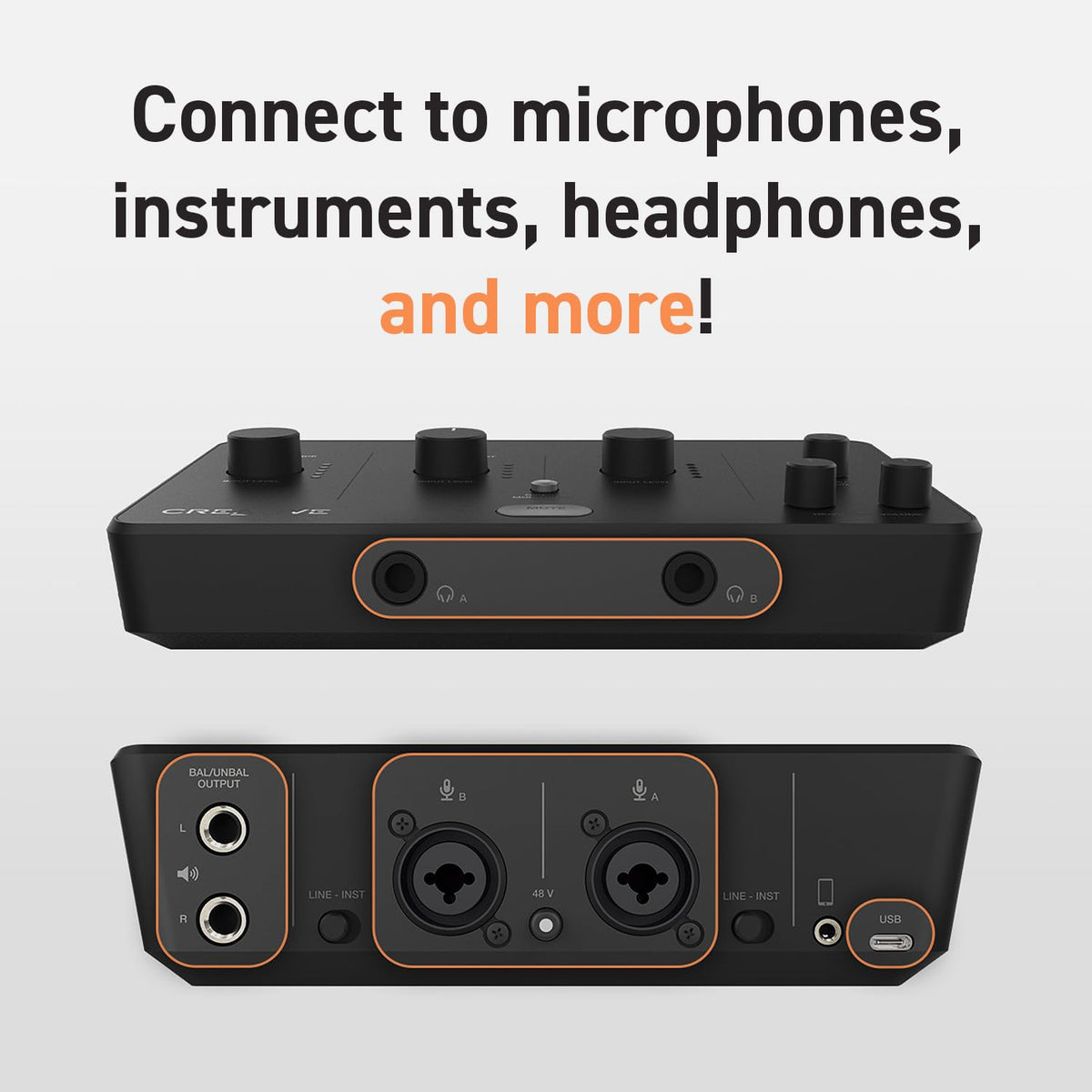 USB Audio Interface with Direct Monitoring D715