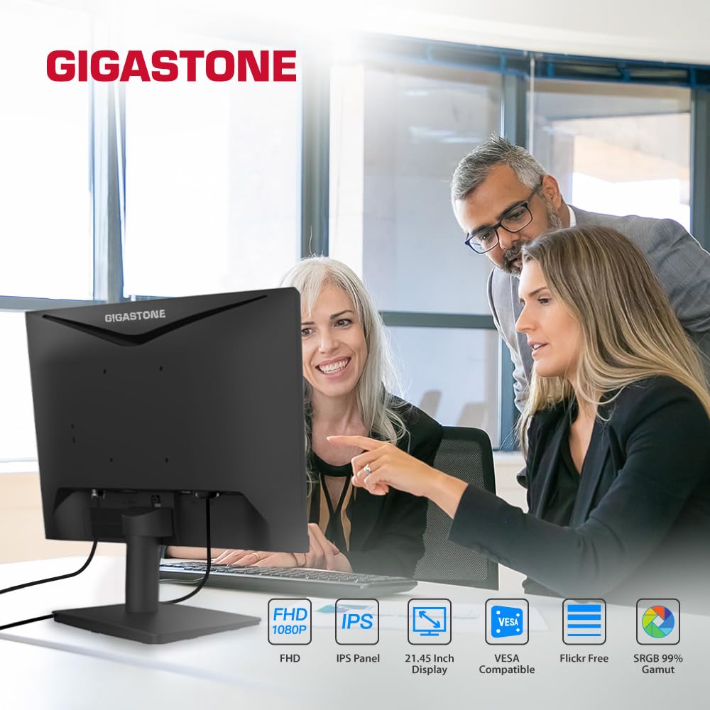 22 inch IPS LED 75Hz FHD Frameless Computer Monitor W103477