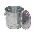 Galvanized Steel Storage Can with Locking Lid B976176