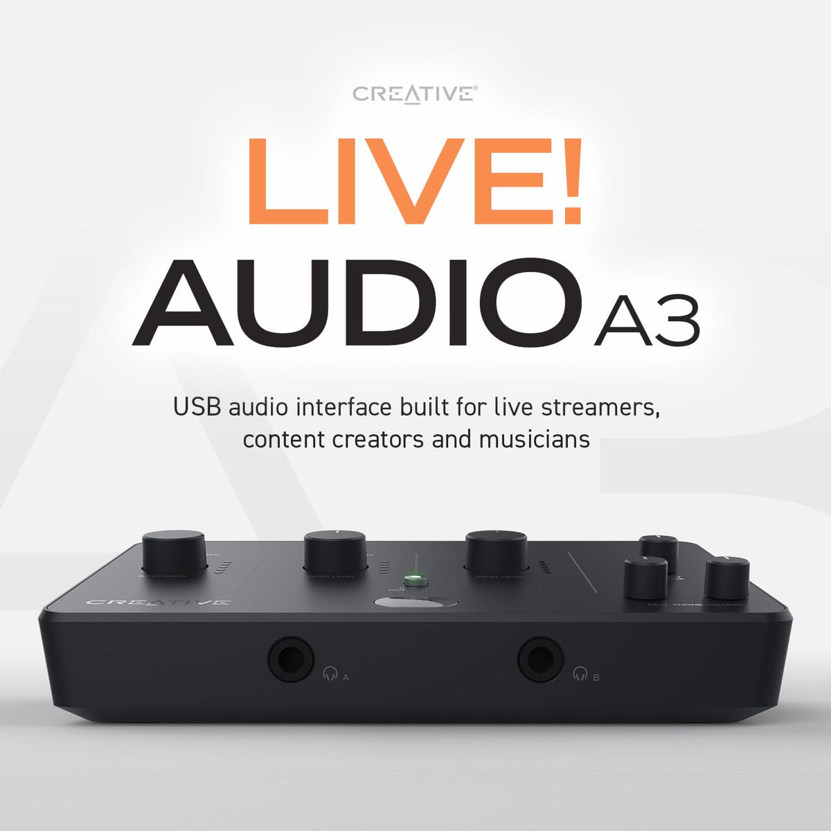 USB Audio Interface with Direct Monitoring D715