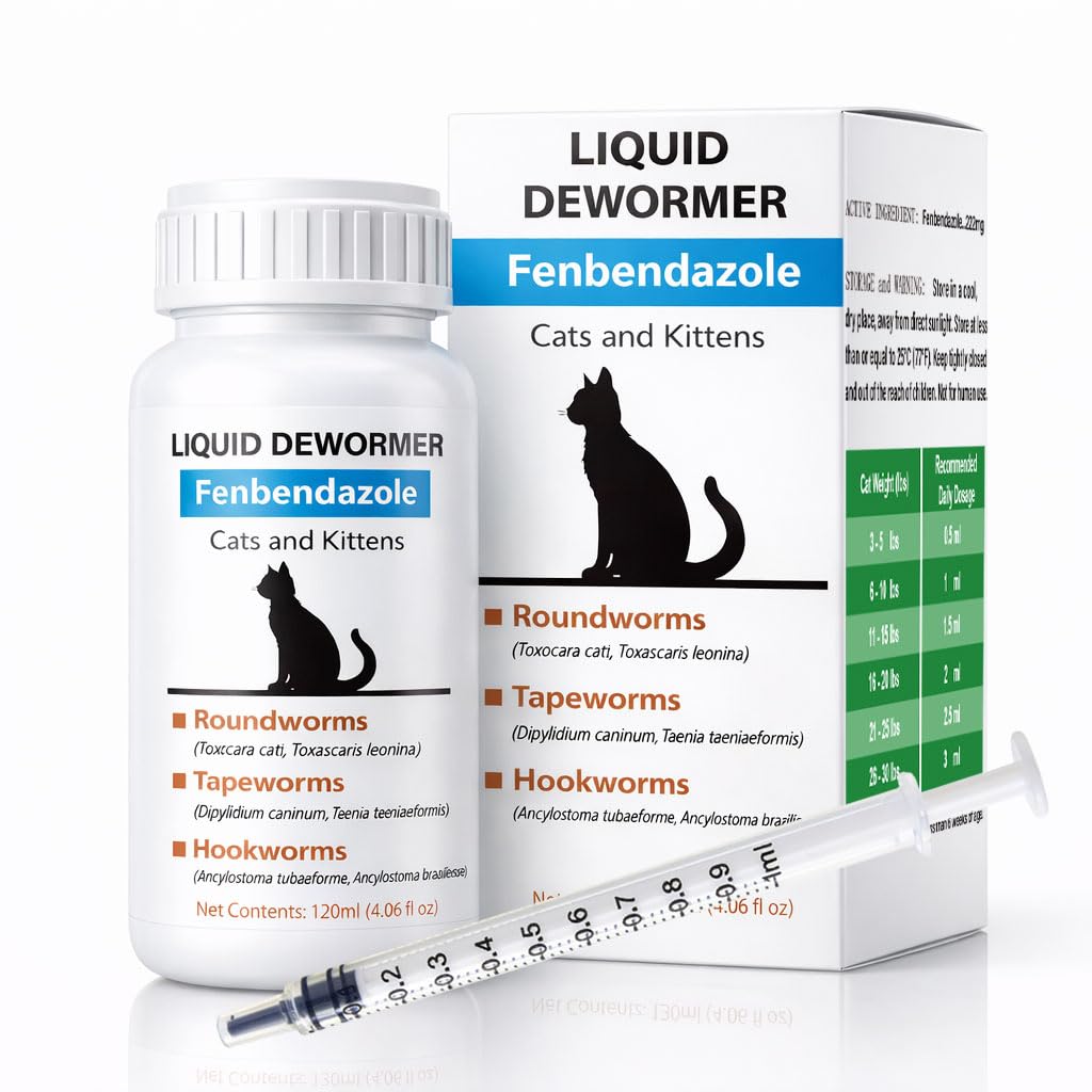 Liquid Dewormer for Cats & Kittens 4.06 oz N818