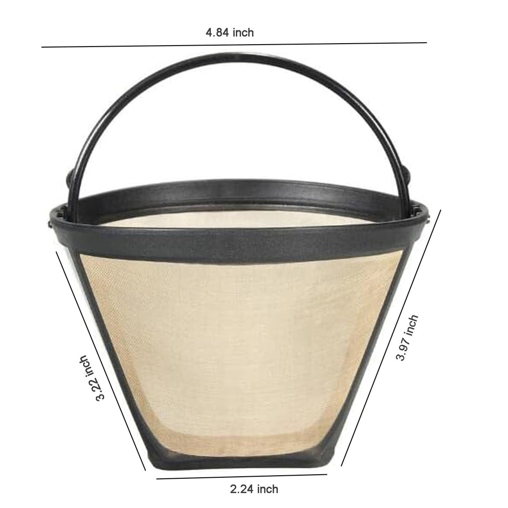 2 Pack Reusable #4 Cone Coffee Filters W805857