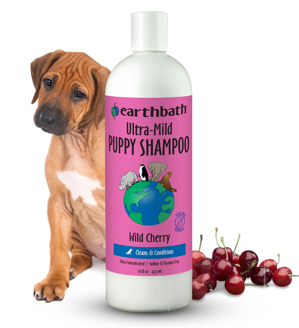 Wild Cherry Puppy Shampoo 16 Oz A65517