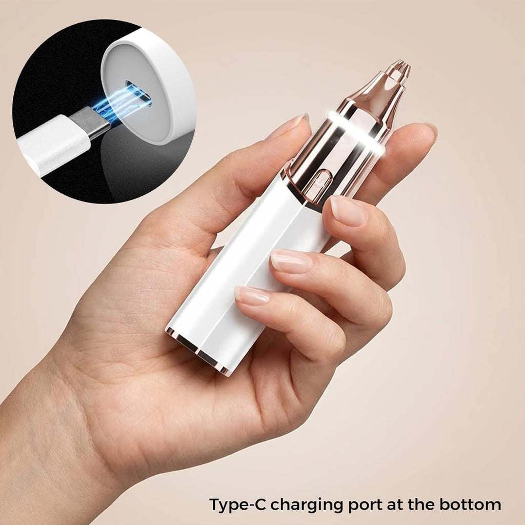 Rechargeable 2-in-1 Facial Hair Remover and Eyebrow Trimmer P715