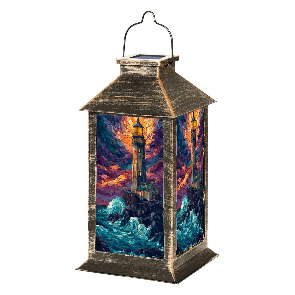 Solar Powered Waterproof Outdoor Hanging Lantern N7804