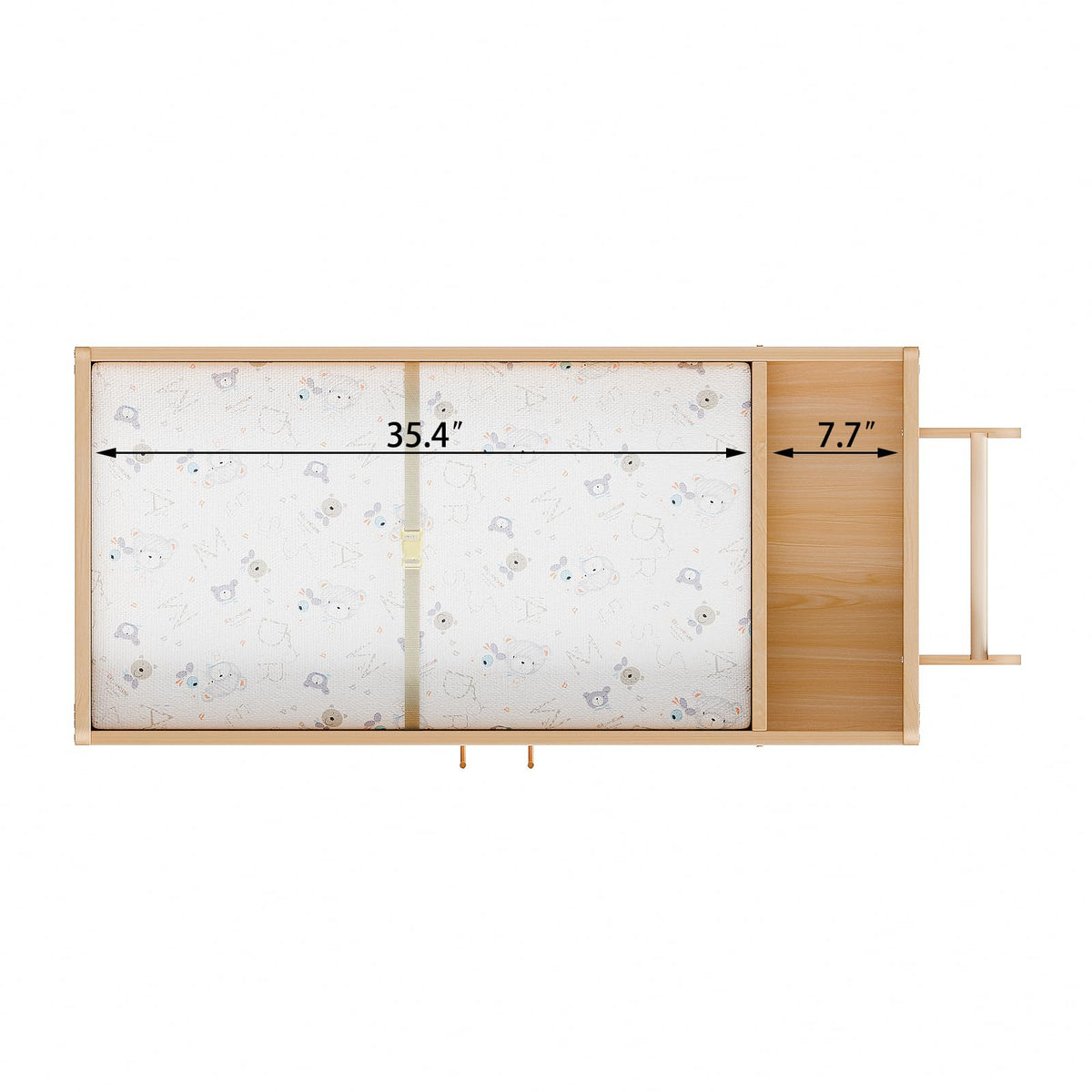 Daycare Changing Table with Storage & Changing Pad R2841