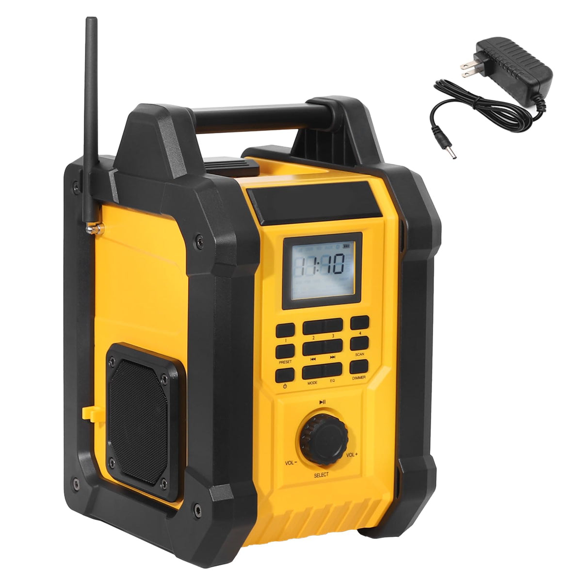 Portable Waterproof AM/FM Jobsite Radio Speaker C3072