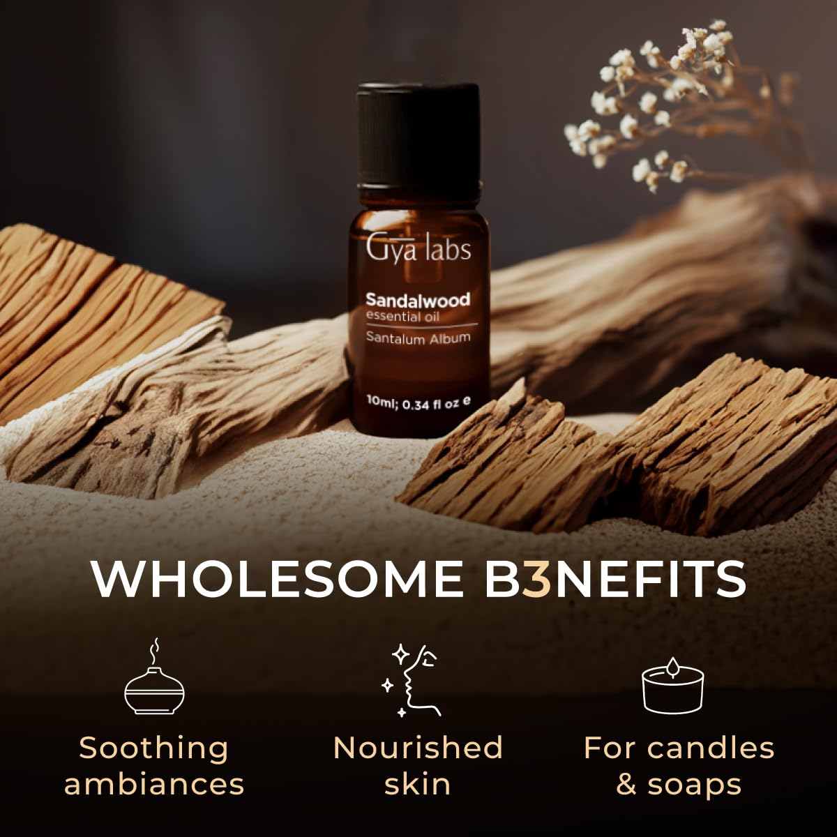 Jasmine & Sandalwood Essential Oils Set Q956215