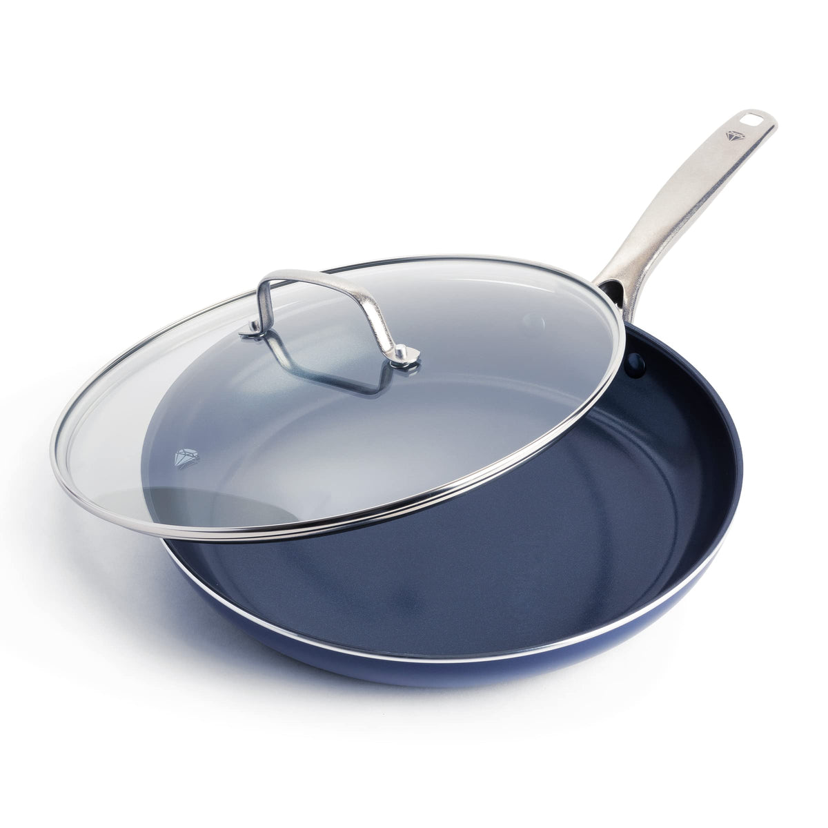 Blue 10 Piece Ceramic Nonstick Cookware Set O201118