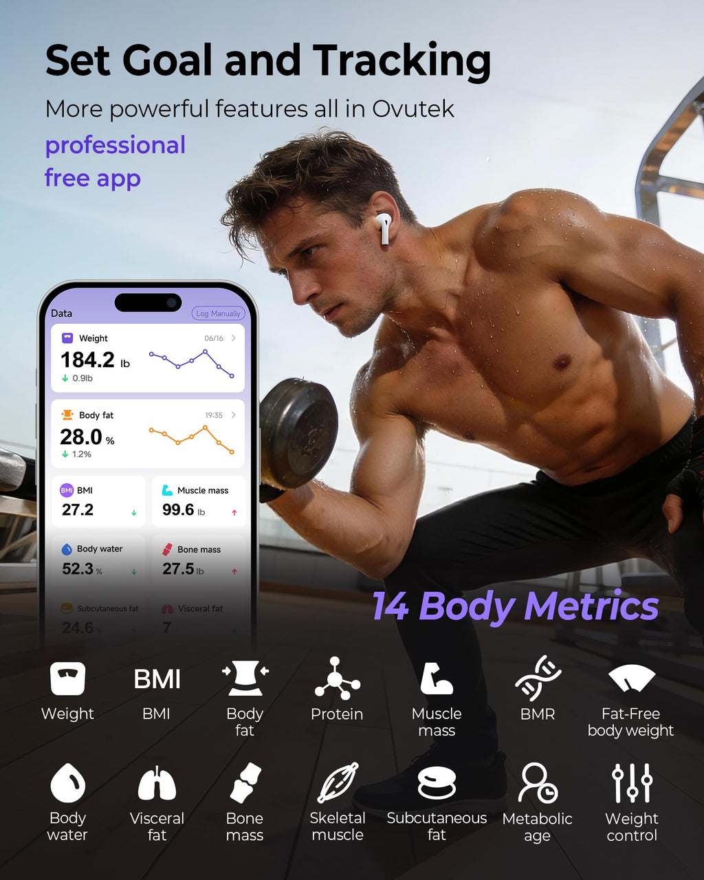 Smart Digital Body Weight Scale X9924