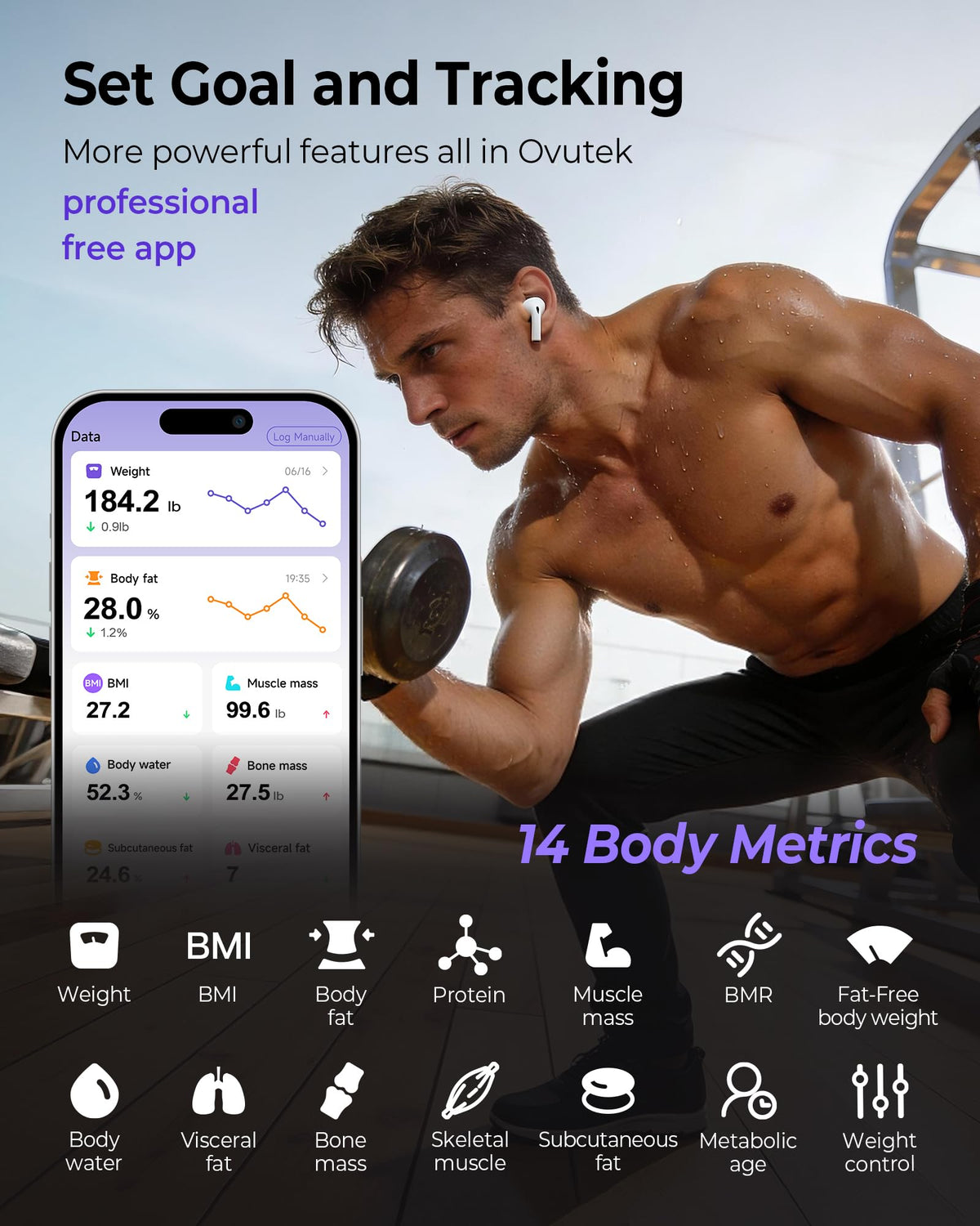 Smart Digital Body Weight Scale X9924