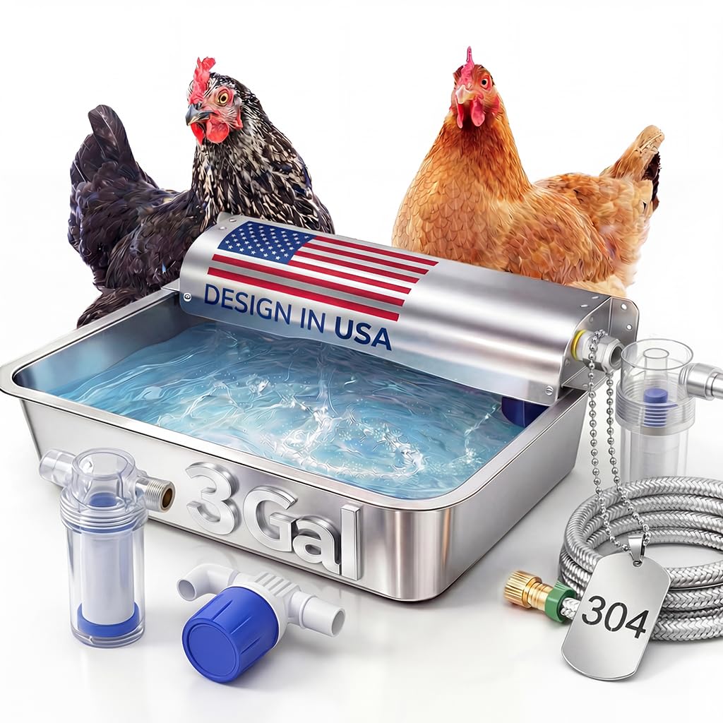 Automatic Chicken Waterer 304 Stainless Steel P645616