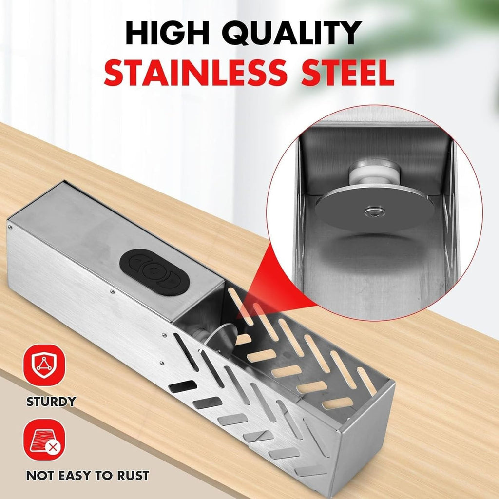 Heavy Duty Stainless Steel Electric Can Crusher E7924