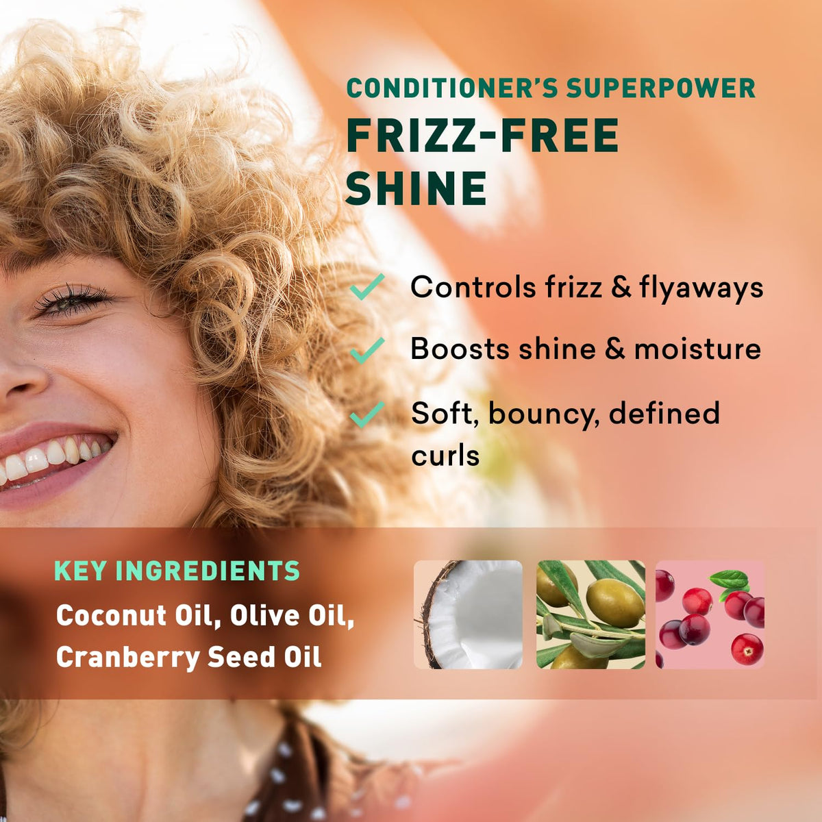 Sulfate-Free Hydrating Curl Enhancing Shampoo and Conditioner Set 16 oz A912113