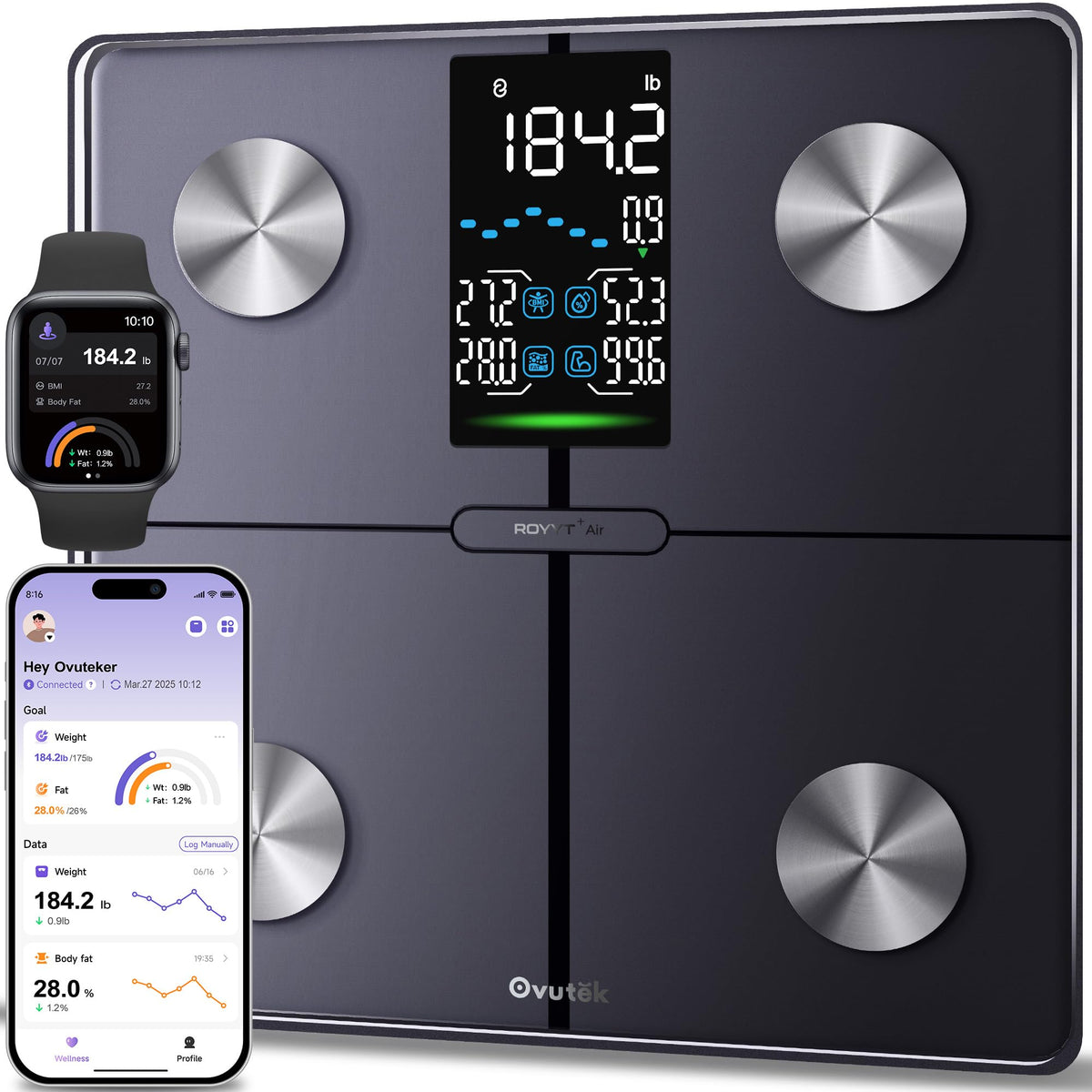 Smart Digital Body Weight Scale X9924