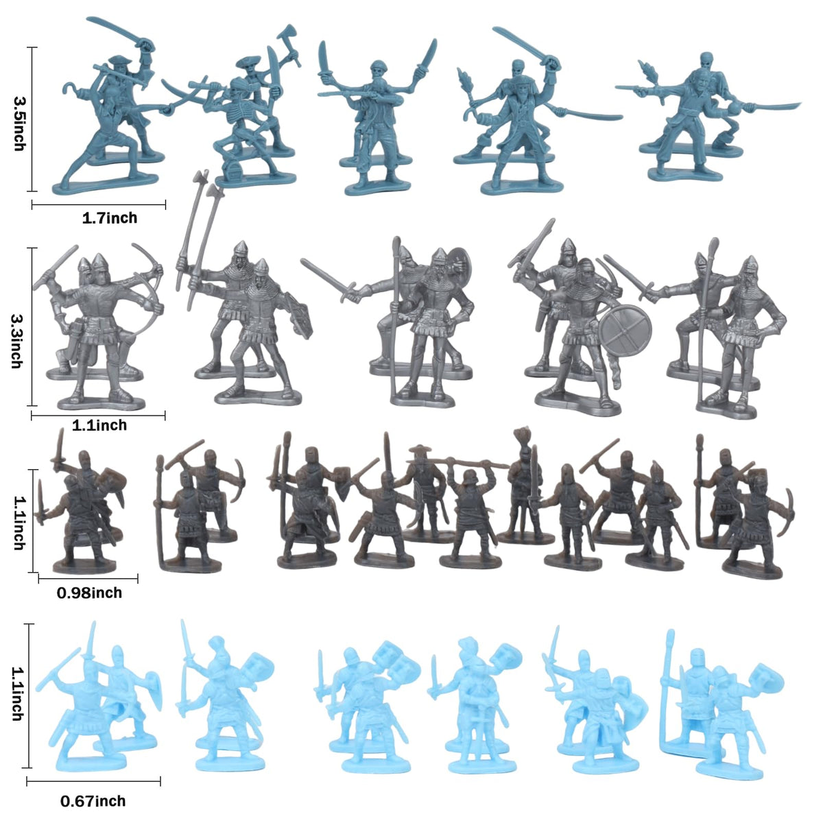 Army Men Action Figures Toy Soldiers Set Z683637