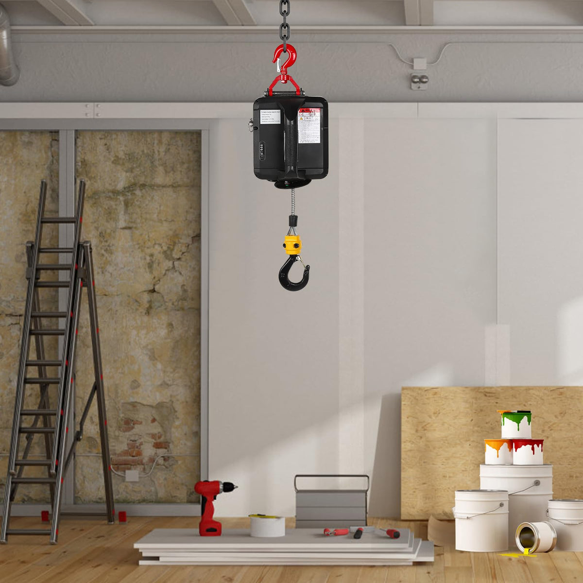 3-in-1 Portable Electric Hoist C3924