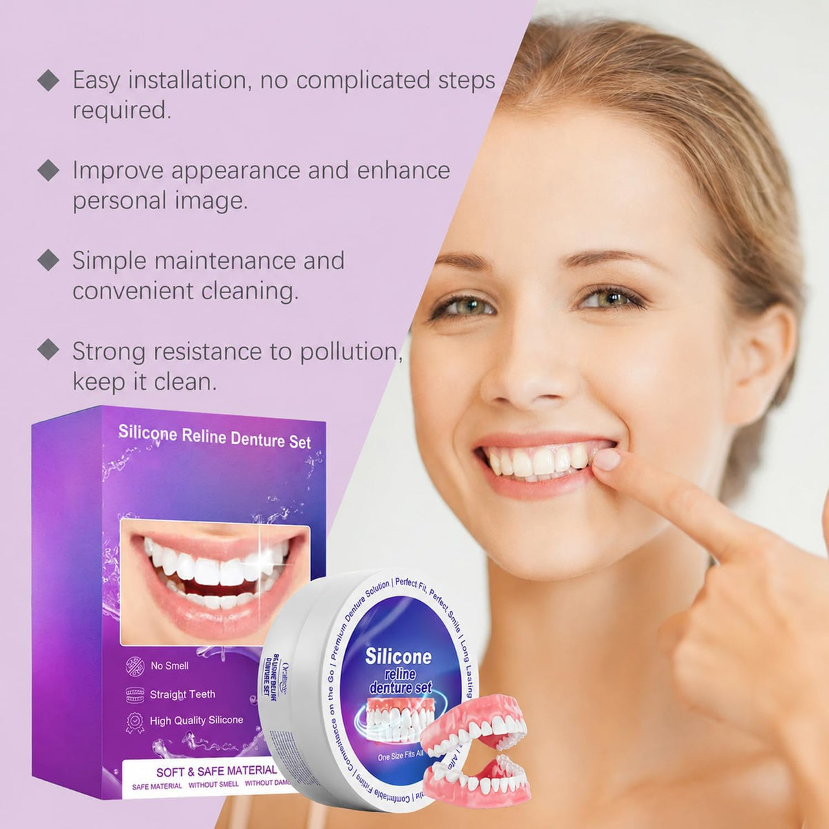 Silicone Denture Reline Kit V103