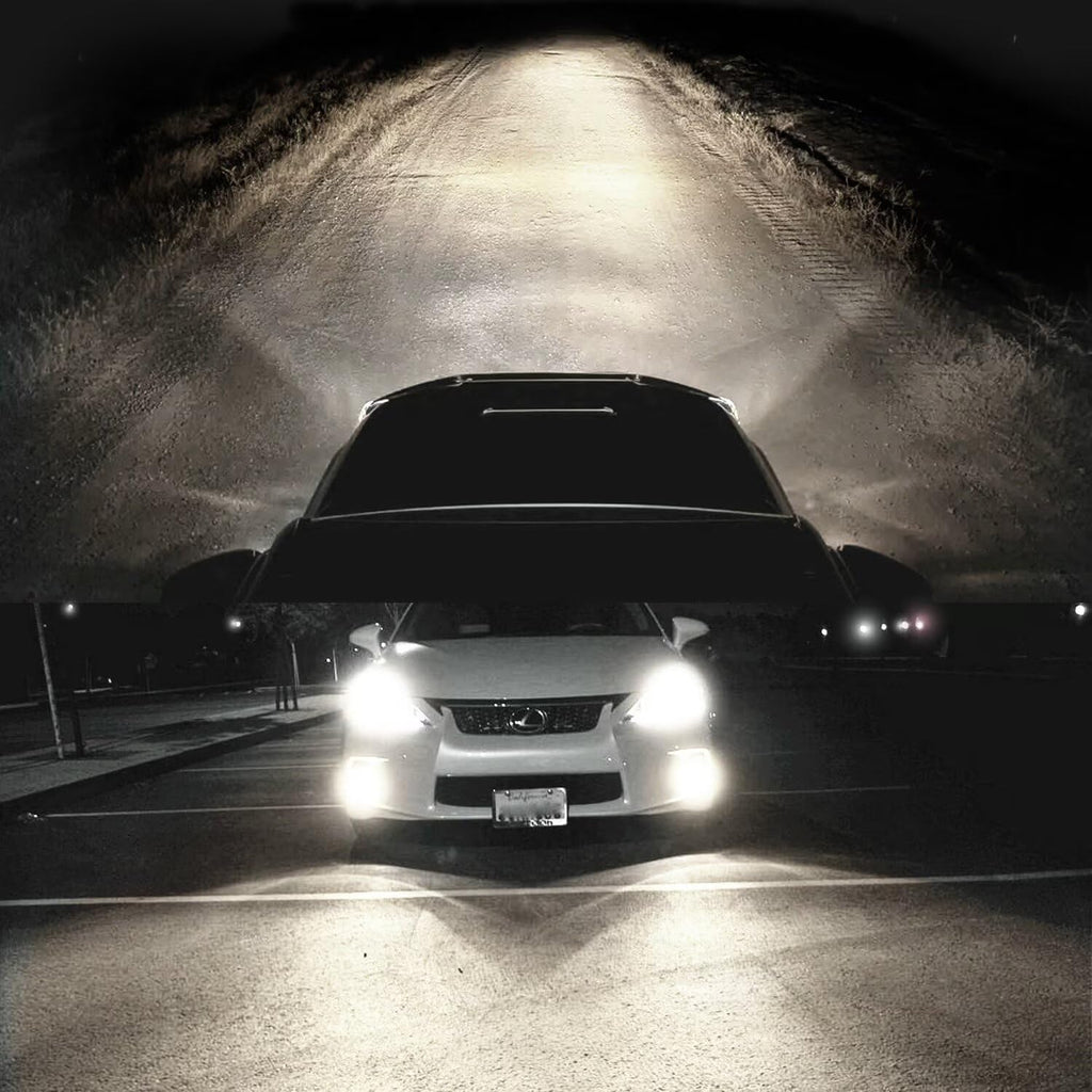 Halogen Headlight Bulbs 9003/H4 6000k White 2 pack I915139
