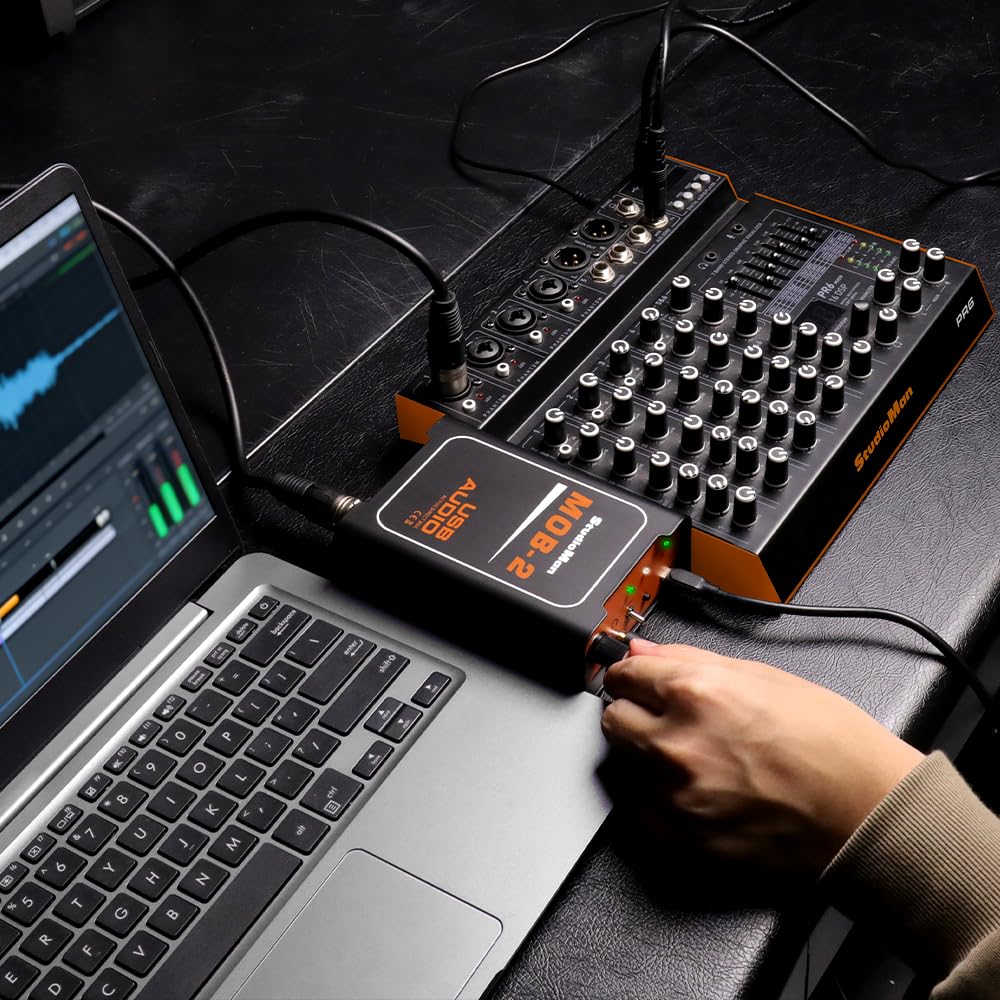 USB Audio DI Box with Volume Control M9840