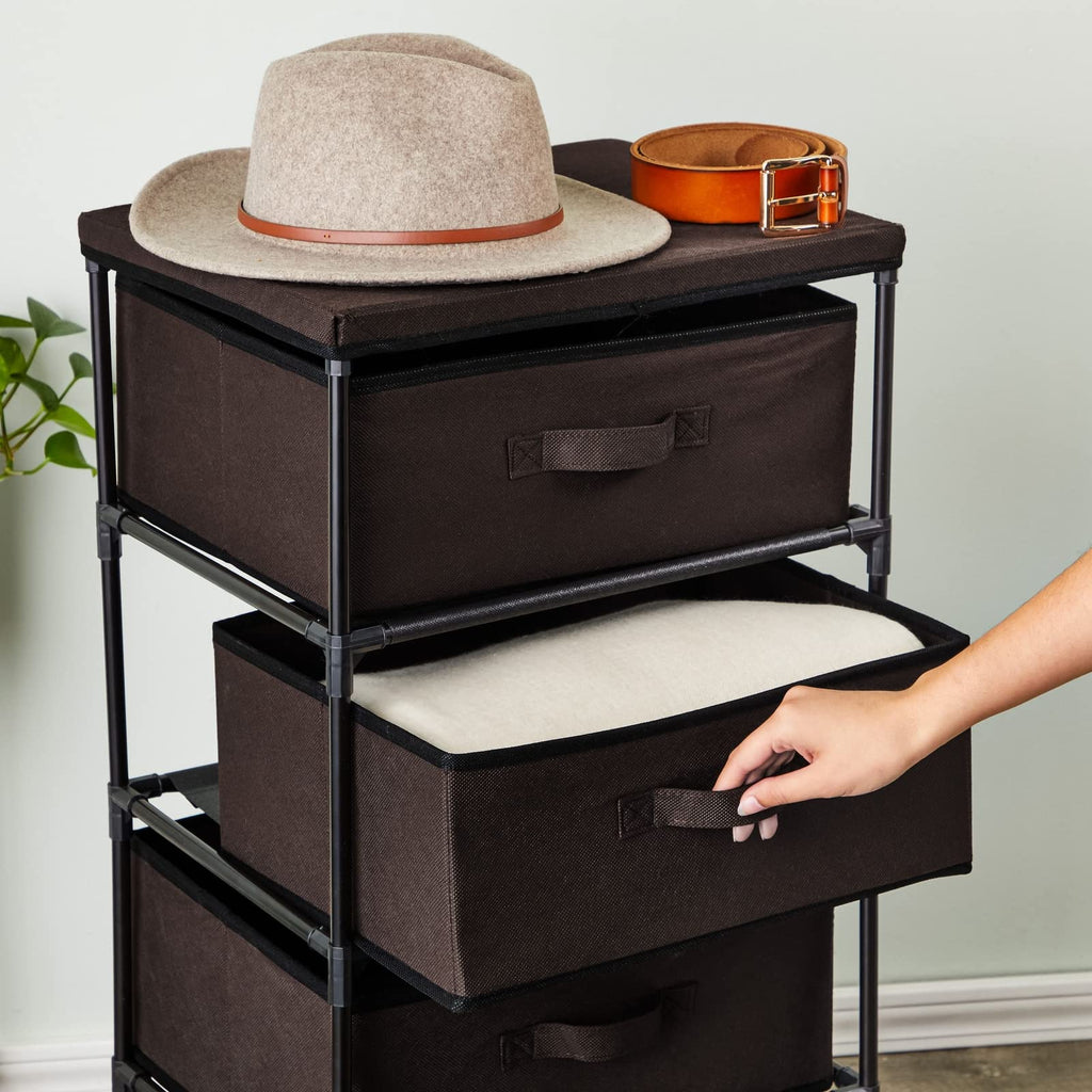 4 Tier Fabric Drawer Organizer M571