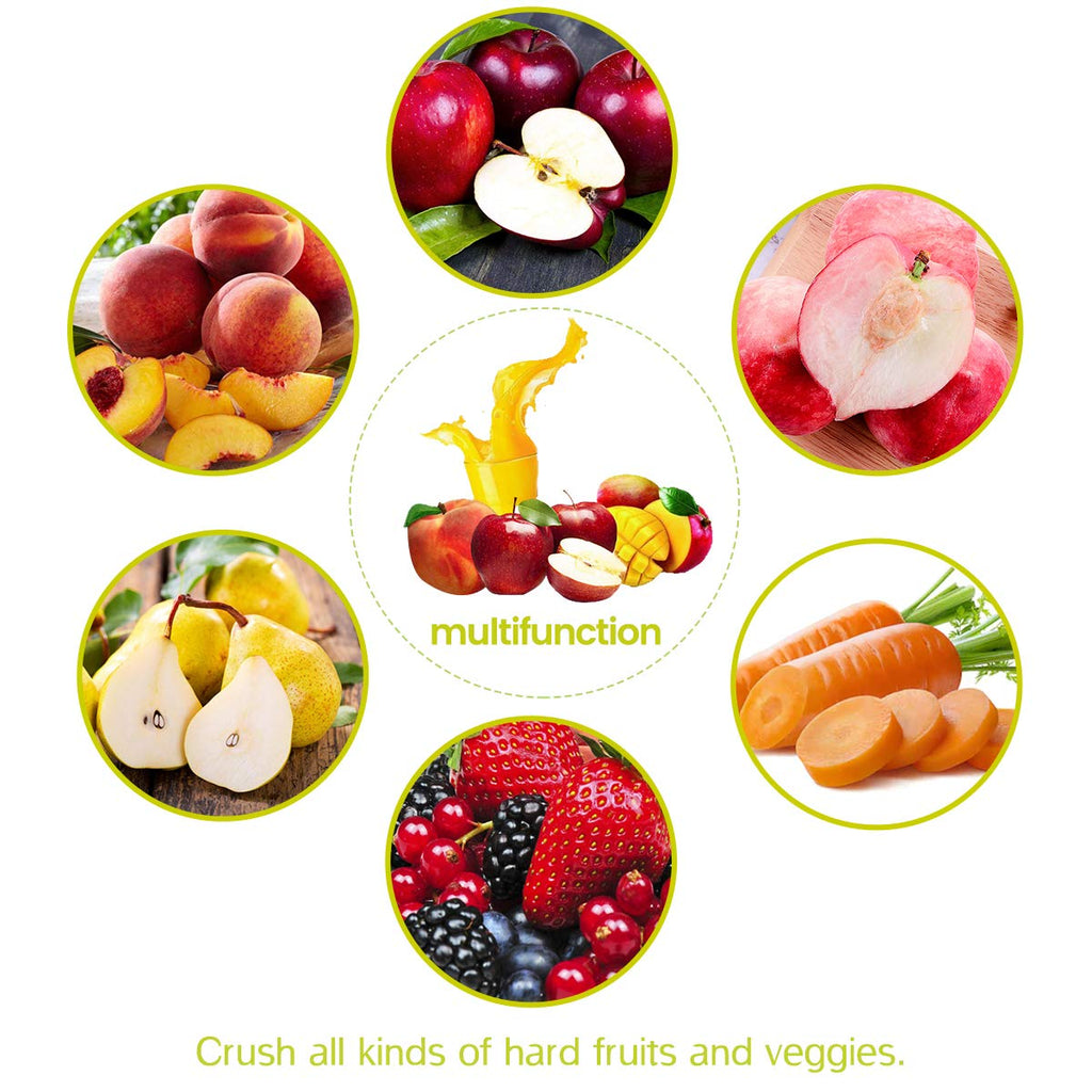 7 Litre Stainless Steel Manual Fruit Crusher Q956