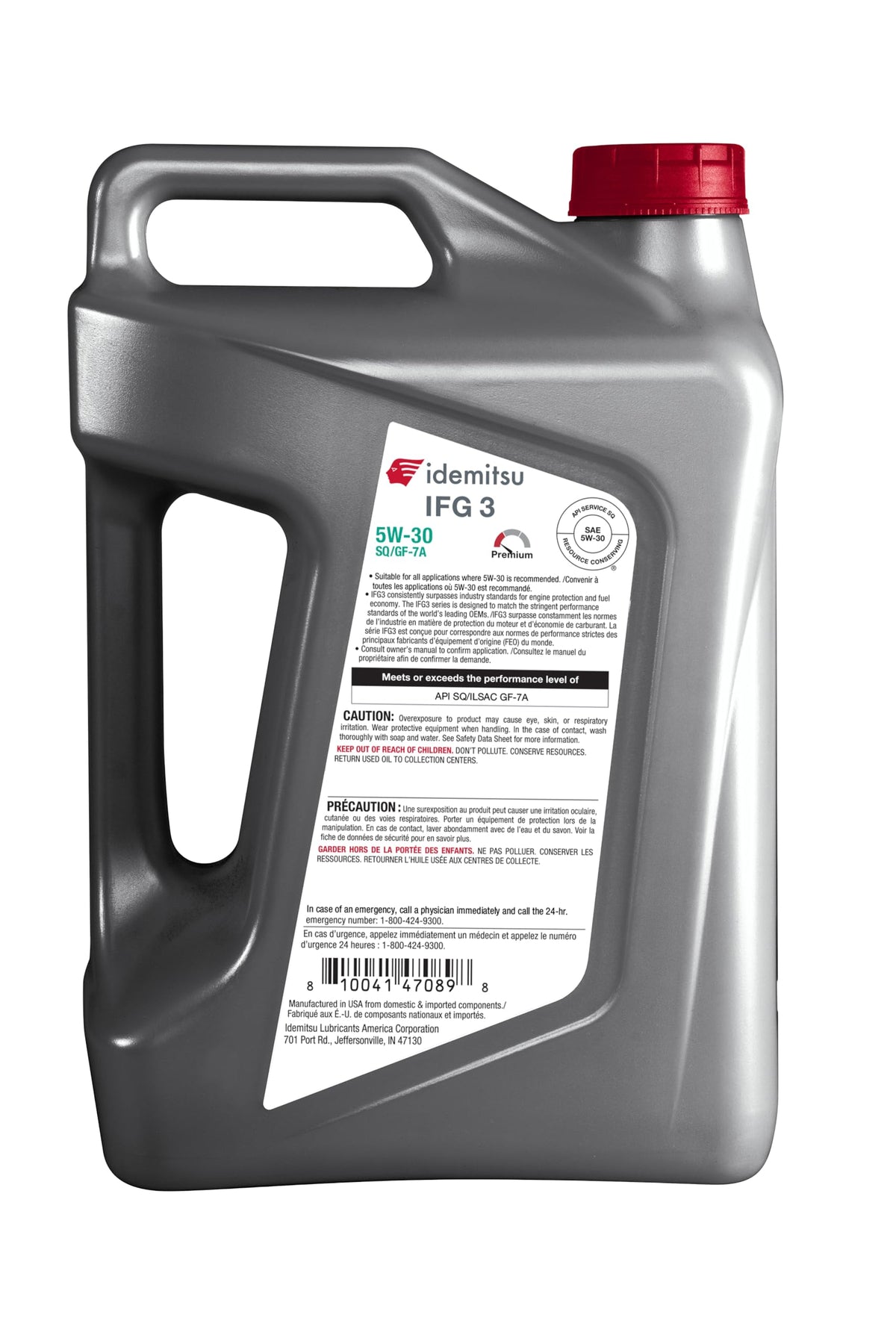 5W-30 Motor Oil 5 Quart G1491