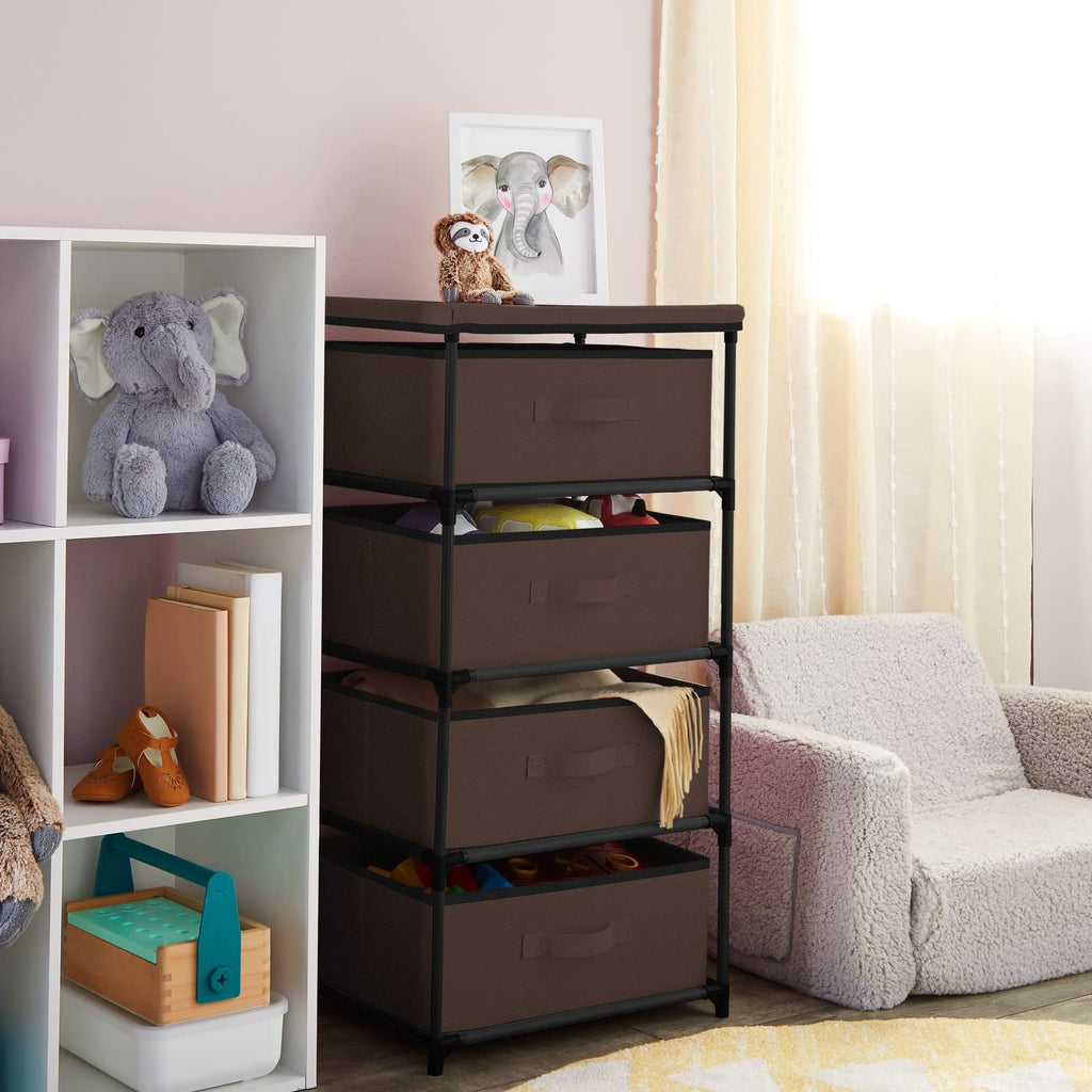 4 Tier Fabric Drawer Organizer M571