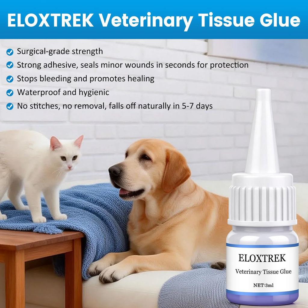 3ml Veterinary Surgical Skin Glue with 15 Applicators B94149