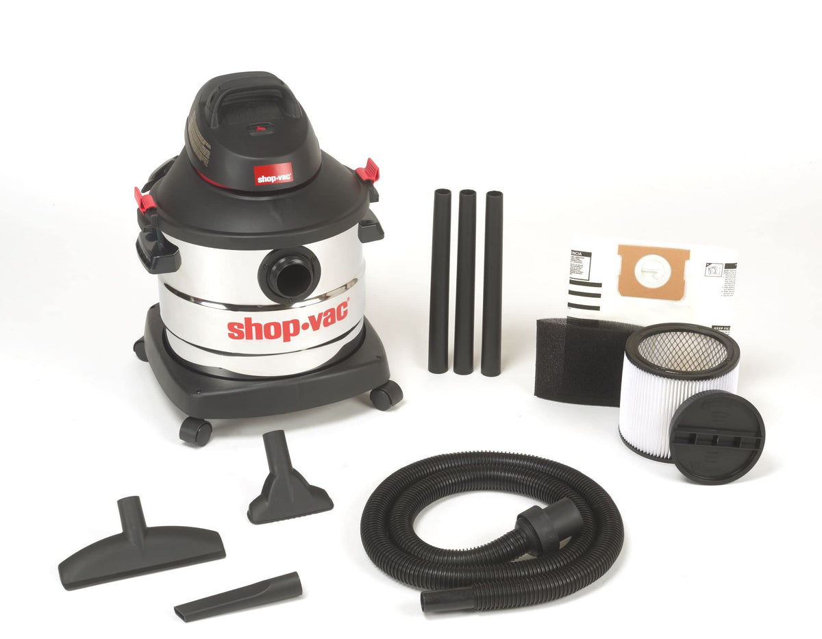 8 Gallon Wet/Dry Vacuum Stainless Steel I7059