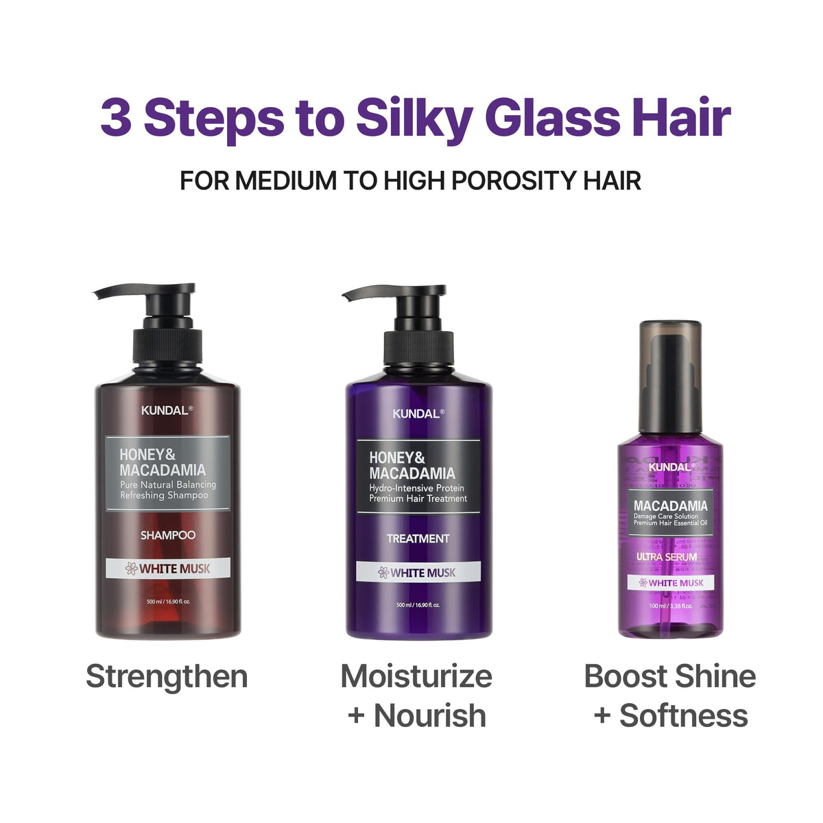 Honey & Macadamia Shampoo & Conditioner Set O156405