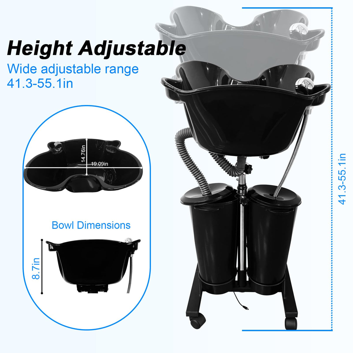 Portable Shampoo Bowl K738