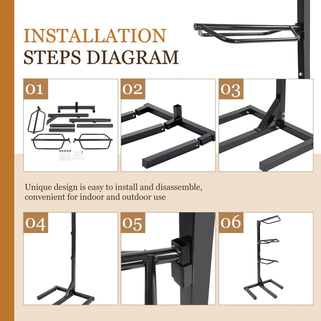 3 Tier Heavy-Duty Saddle Rack P79931