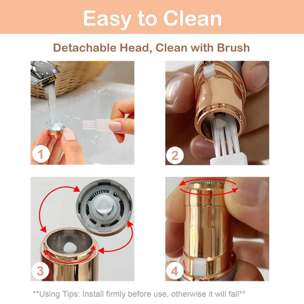 Womens Painless Electric Facial Hair Remover N762